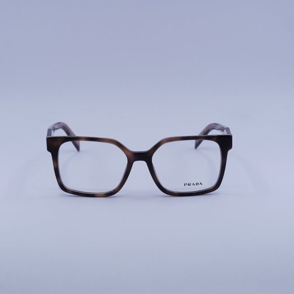 Prada PRB03V 23A1O1 Eyeglasses Havana Muave 54mm Square Frame - Picture 2 of 11